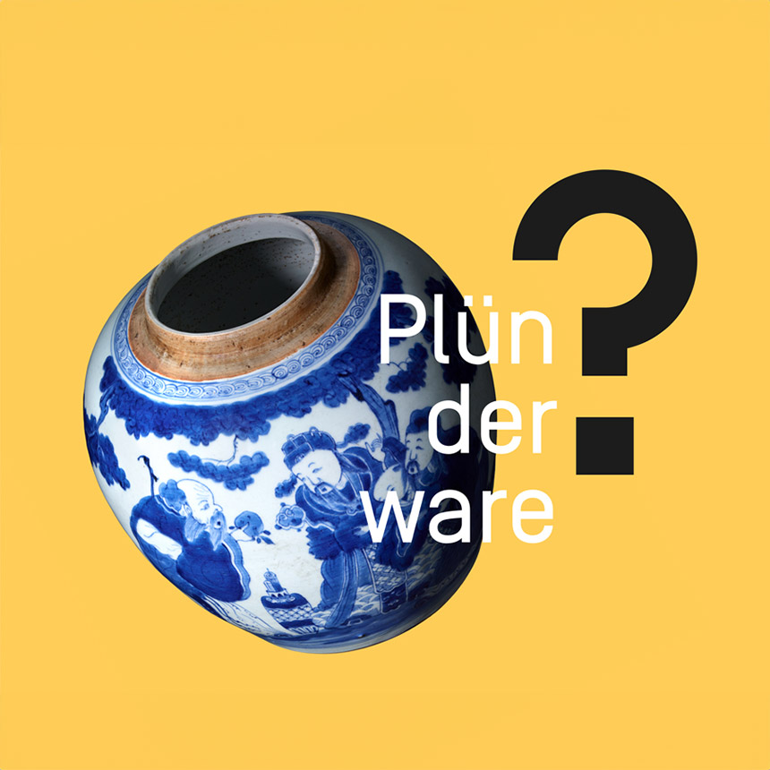 Visual Ausstellung "Plünderware?"